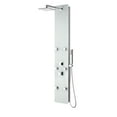 thumbnail image 1 of Anzzi  60 in. Jaguar Series 6-Jetted Full Body Shower Panel with Heavy Rain Shower & Spray Wand, White, 1 of 12