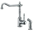 thumbnail image 1 of Locke Single-Handle Standard Kitchen Faucet with Side Sprayer in Polished Chrome, 1 of 4