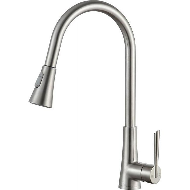 ANZZI Tulip Oil Rubbed Bronze 1-Handle Deck-Mount Pull-Out Handle Kitchen Faucet ANZZI Tulip Oil Rubbed Bronze 1-Handle Deck-Mount Pull-Out Handle Kitchen Faucet