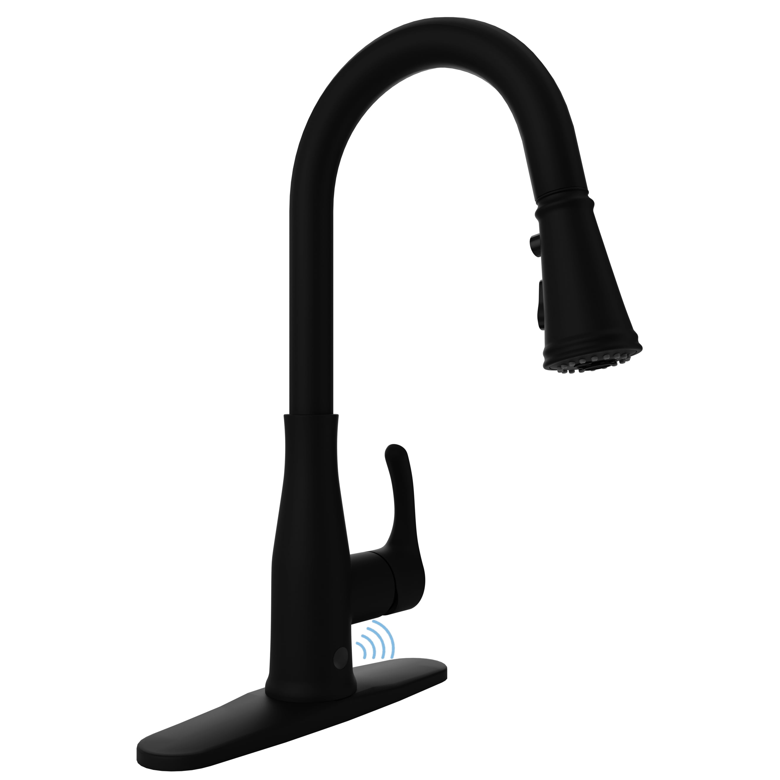 Anzzi Sifo Touchless Motion Sensor 1.8 GPM Single Hole Pull Down ...
