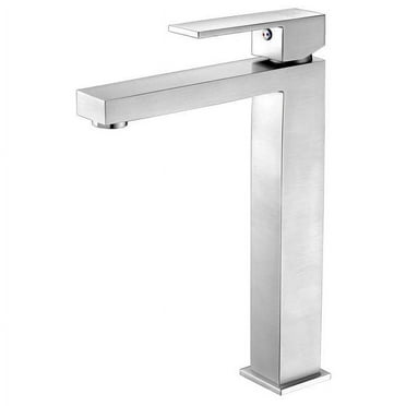 Anzzi L-AZ096BN Enti Series Single Handle Vessel Sink Faucet in Brushed Nickel