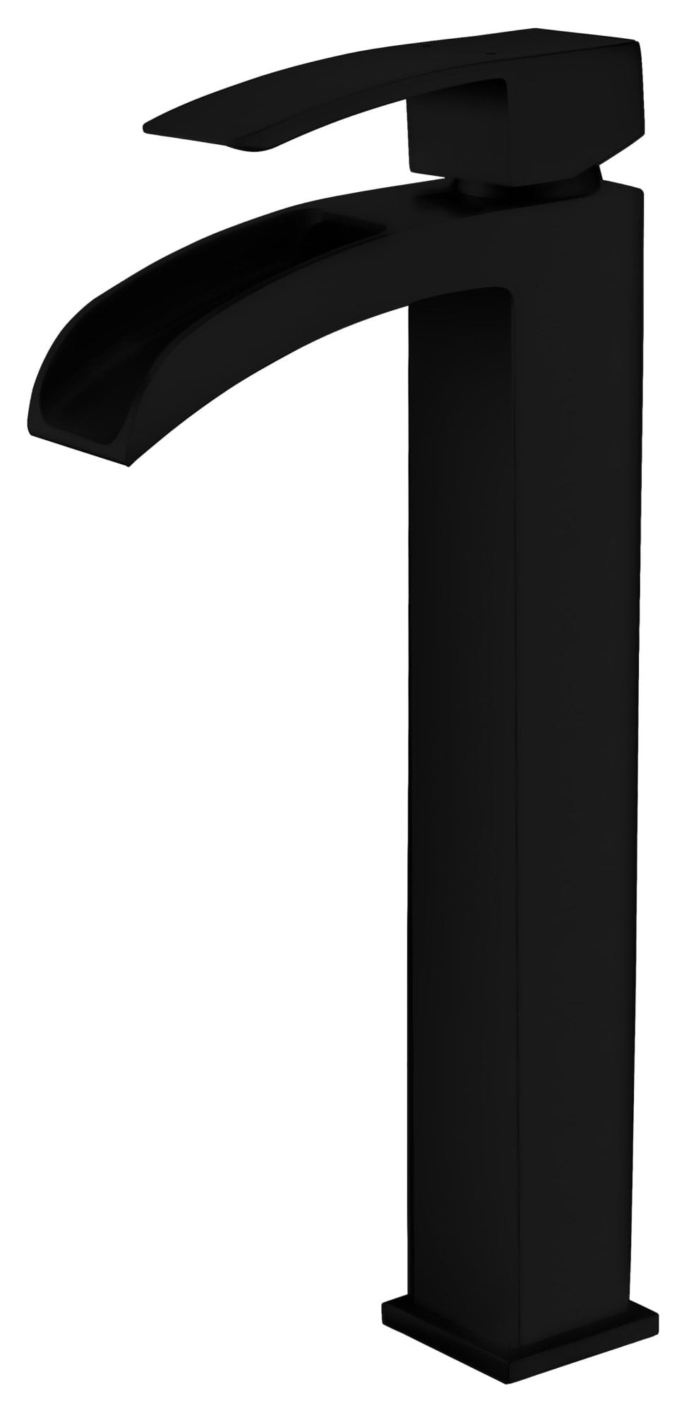 Key Series Minimalist Nickel Single-Handle Vessel Faucet