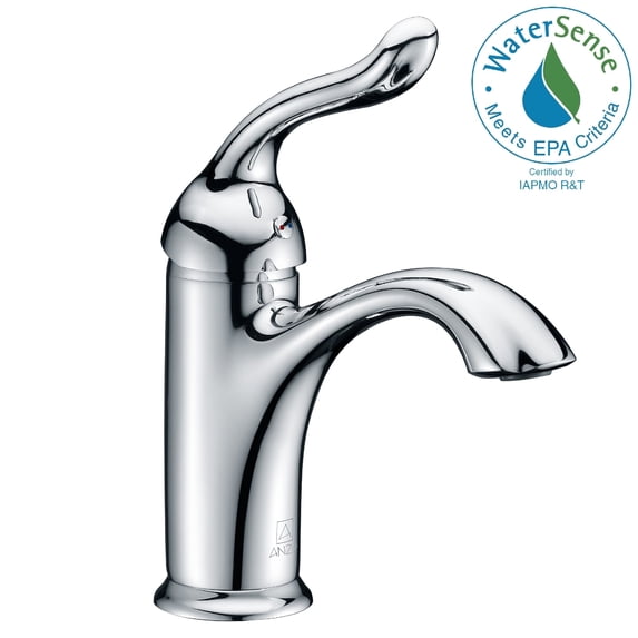 Open Box Anzzi L-Az009 Arc Single Hole 1.2 GPM Bathroom Faucet - Chrome