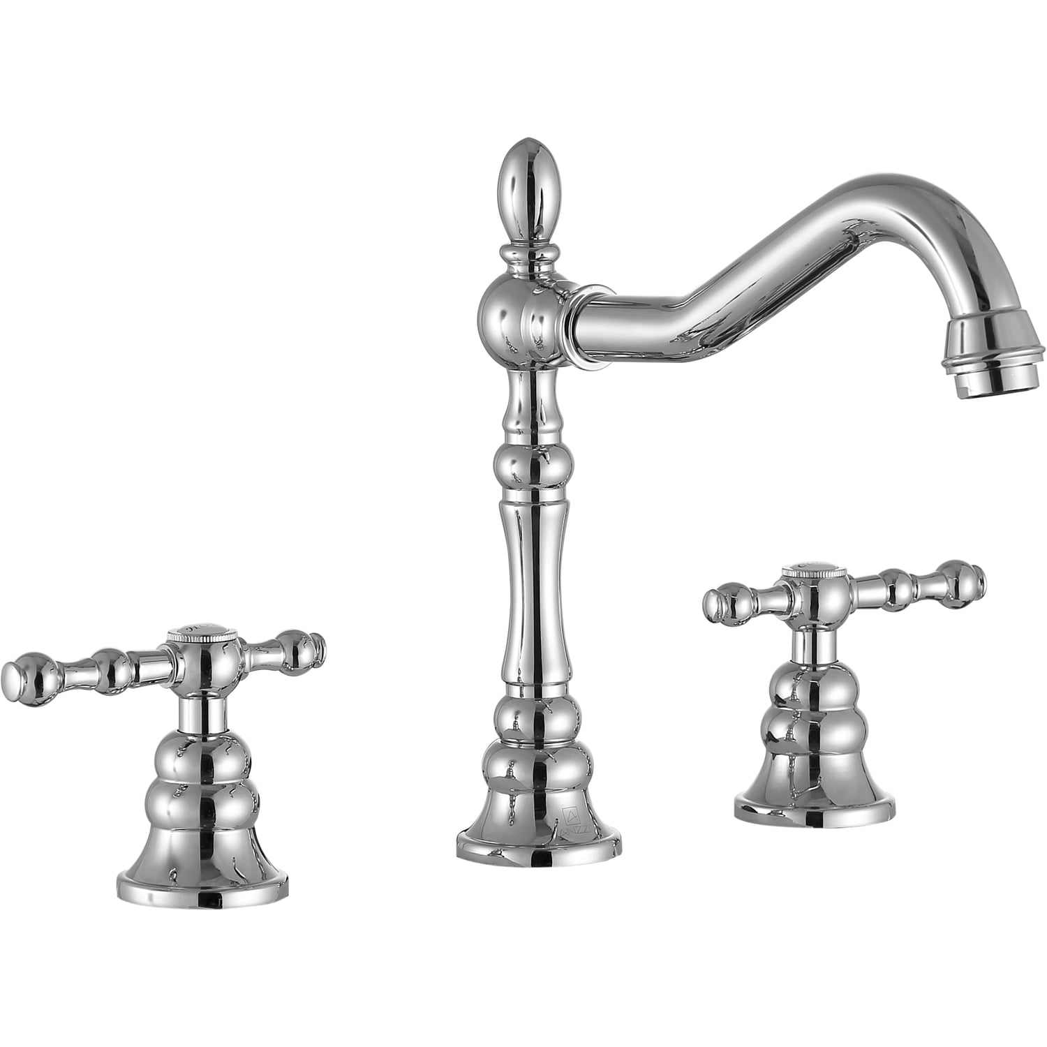 Highland Polished Chrome Widespread 2-Handle Bathroom Faucet