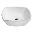 thumbnail image 1 of Deux Series Ceramic Vessel Sink in White, 1 of 11