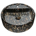 thumbnail image 1 of Anzzi LS-AZ255 Rhapsody 17-1/3" Ceramic Vessel Bathroom Sink - Neolith Marble, 1 of 4