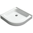 thumbnail image 1 of Anzzi SB-AZ01RO Randi 36" X 36" Triple Threshold Shower Base - White, 1 of 7