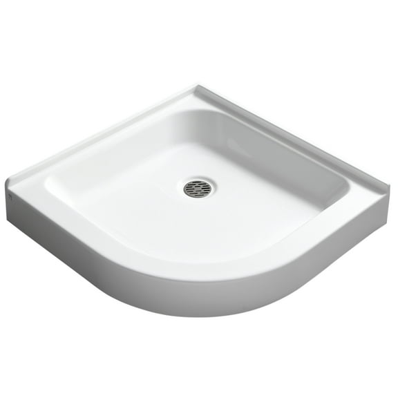 Anzzi Sb-Az01ro Randi 36" X 36" Triple Threshold Shower Base - White