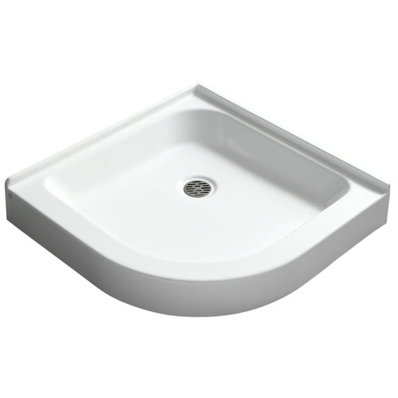 Anzzi SB-AZ01RO Randi 36" X 36" Triple Threshold Shower Base - White