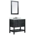 thumbnail image 1 of Anzzi V-MGG0-36 Montaigne 36" Free Standing Single Vanity Set, 1 of 6