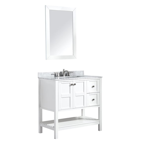 Anzzi V-MGG0-36 Montaigne 36" Free Standing Single Vanity Set