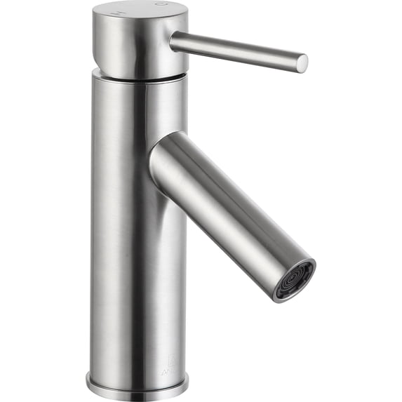 Anzzi Valle Single Handle Bathroom Faucet in Brushed Nickel - Silver