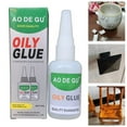 thumbnail image 1 of Ao De Gu High Viscosity Fast Drying Adhesive -50G Oily Original Adhesive Glue For Slime, 1X High Viscosity Fast Drying Adhesive Glue, Green, 1 of 8