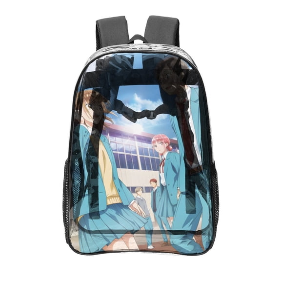 Ao no Hako Transparent Backpack - Guard Dog Security, Durable and Lightweight, Waterproof Design, Comfortable Straps