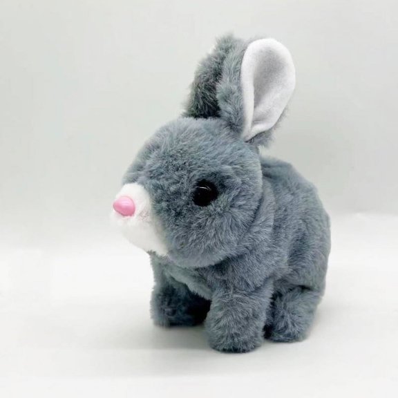 AoDai Easter realistic rabbit toy, interactive rabbit, realistic rabbit - can jump, twitch and shake ears