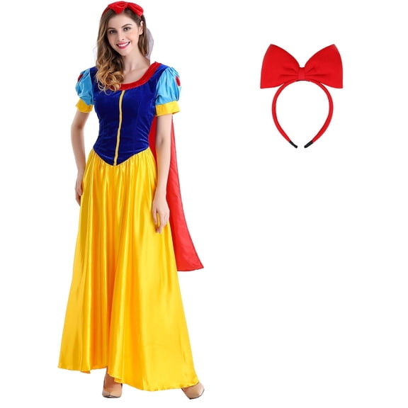 AoDai Lady Snow Queen dress, Halloween fairy tale costume