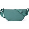 thumbnail image 1 of AoDai Leisure crossbody bag - A lightweight, pleated fabric shoulder bag for daily use. Large capacity underarm bag for regular outings., 1 of 6