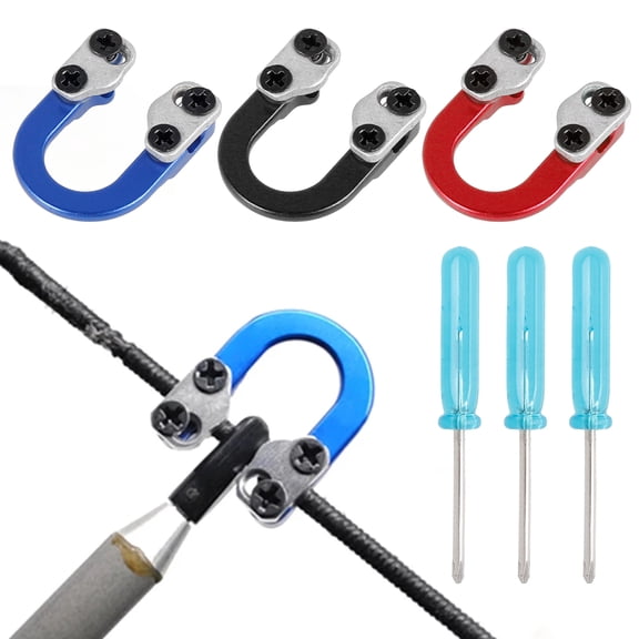 Ghojet 3 Sets of D-Ring Metal D-Ring Ring for All D-Ring Ring Using Screwdriver