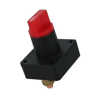 AoHao Battery Disconnect Switch , 12V Battery Kill Switch for Marine Boat RV ATV UTV Vehicles, Waterproof Battery Switch, 200/300 Amps, On/Off