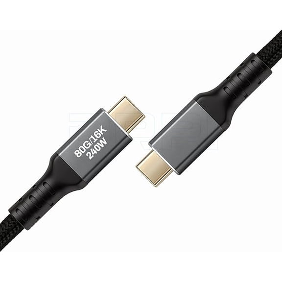 AoVoTo 16K 8K 60Hz 4K 240Hz 240W 80Gbps USB4 2.0 USB-C PD Fast Charging Data Cable for iPhone 17 16 15 Pro Max,Samsung Galaxys,Android/MacBook, laptops