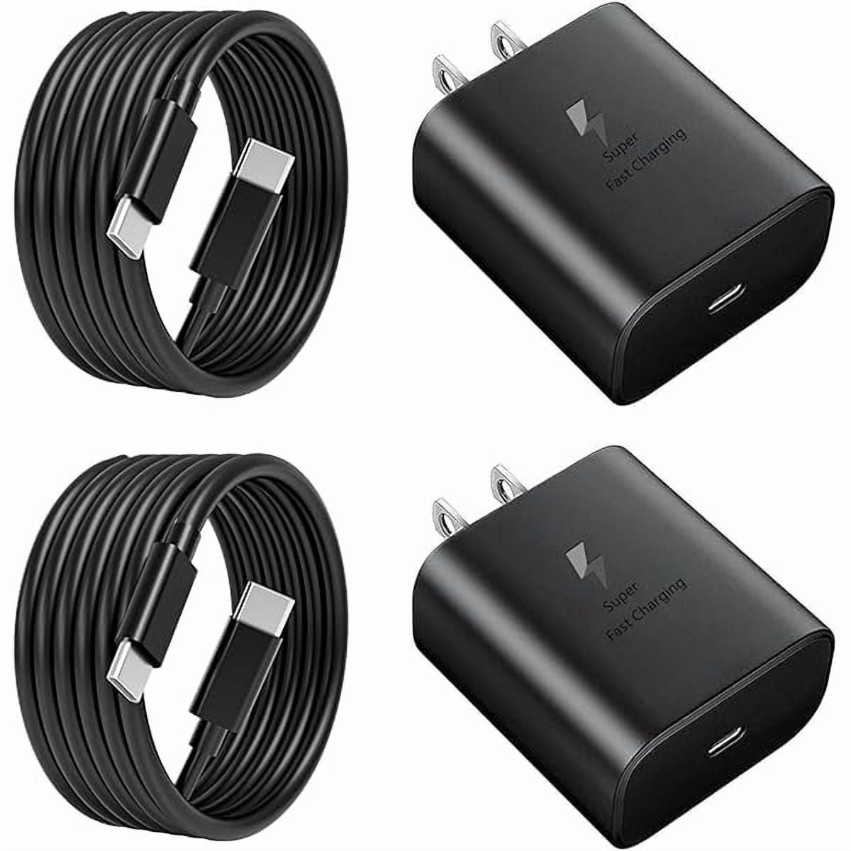 AoVoTo 45W Super Fast Charger USB C- 45 Watt Type C Fast Charging Android Phone Charger Compatible with Samsung Galaxy S25 Ultra/S25/S25+/S24/S24+/S24Ultra/S23+/S23 Ultra/S22 Ultra Tab,6ft C Cable