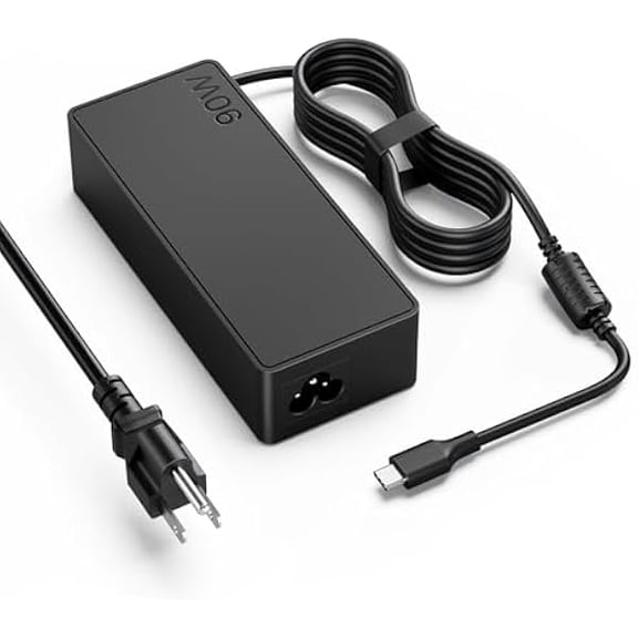 AoVoTo 90W USB C Laptop Charger Compatible with Lenovo ThinkPad X1 Carbon T14, Yoga 7/9; HP Spectre x360/Envy; ASUS ZenBook/VivoBook; Acer Swift/Spin; Chromebook, Windows PD Type-C Power Adapter