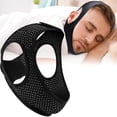 thumbnail image 1 of AoVoTo Chin Strap for Sleeping - Anti Snoring Devices - Adjustable Breathable Chin Strap for Men and Women Sleeping - Simple and Effective Stop Snoring Solution - Enjoy a Nice Evening - Black, 1PCS, 1 of 1