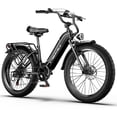 thumbnail image 1 of Aoango 1000 Peak Electric Bike for Adults,up 80 Miles Removable Battery Ebike, 26" Electric E Bike with 7-Speed,Adult Electric Bicycles for Commute Beach Snow Womens/Man All Terrain, 1 of 7