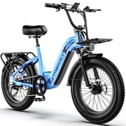 Aoango 1000W Electric Bike,48V 20AH Removable Battery EBike,Electric Bike for Adults, 20 Fat Tire ebike, Adult Electric Bikes for Commute All Terrain one year warrenty