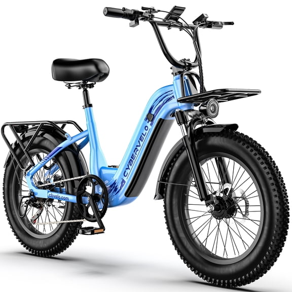 Aoango 1000W Electric Bike,48V 20AH Removable Battery EBike,Electric Bike for Adults, 20" Fat Tire ebike, Adult Electric Bikes for Commute All Terrain one year warrenty