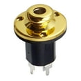 thumbnail image 1 of Aoanydony 1/4 Guitar Bass Equalizer for Jack EQ Preamp End Pin Output Input Socket Gold, 1 of 6