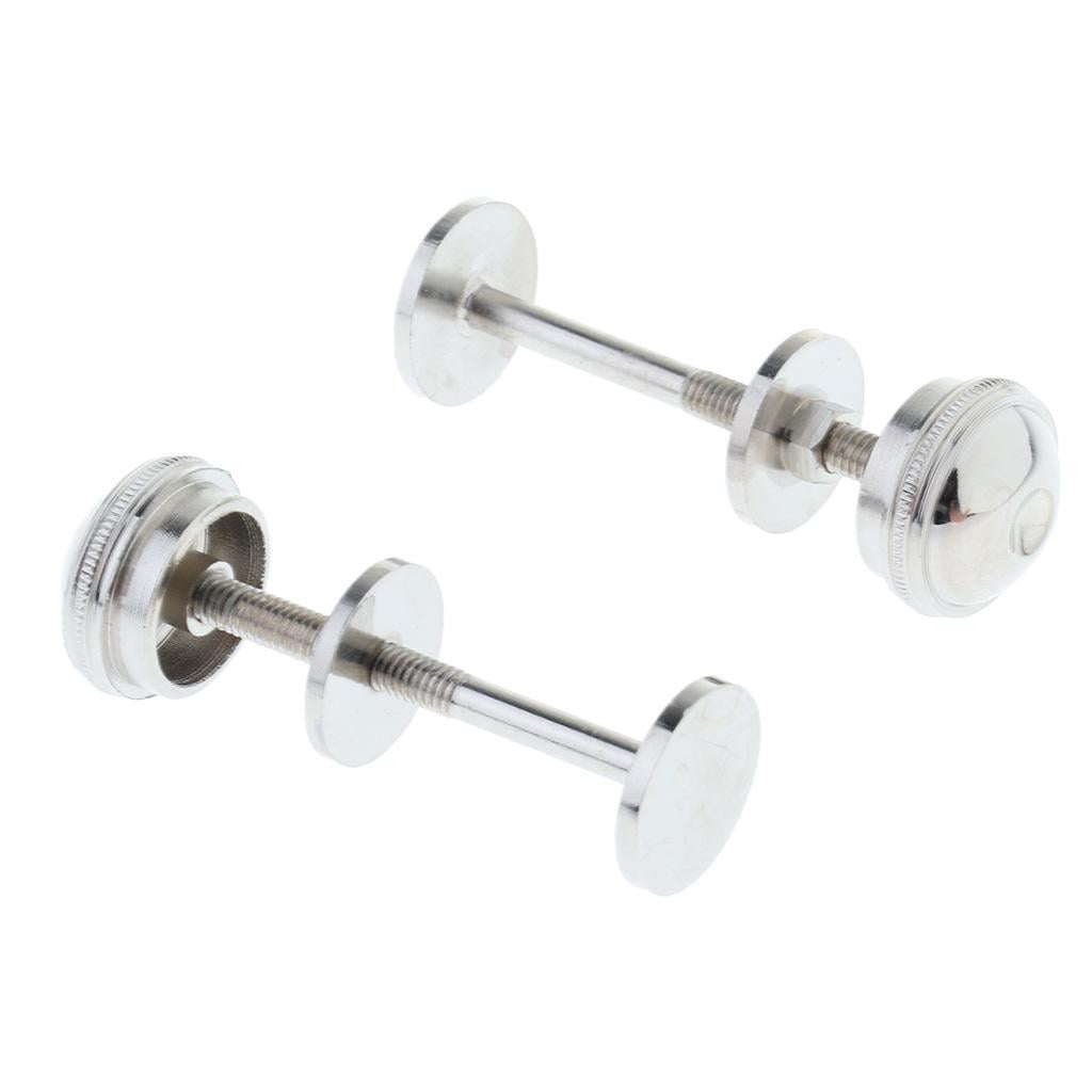 Aoanydony 2 Pcs Copper Flute Head Headjoint Screw Cap Flute Repair