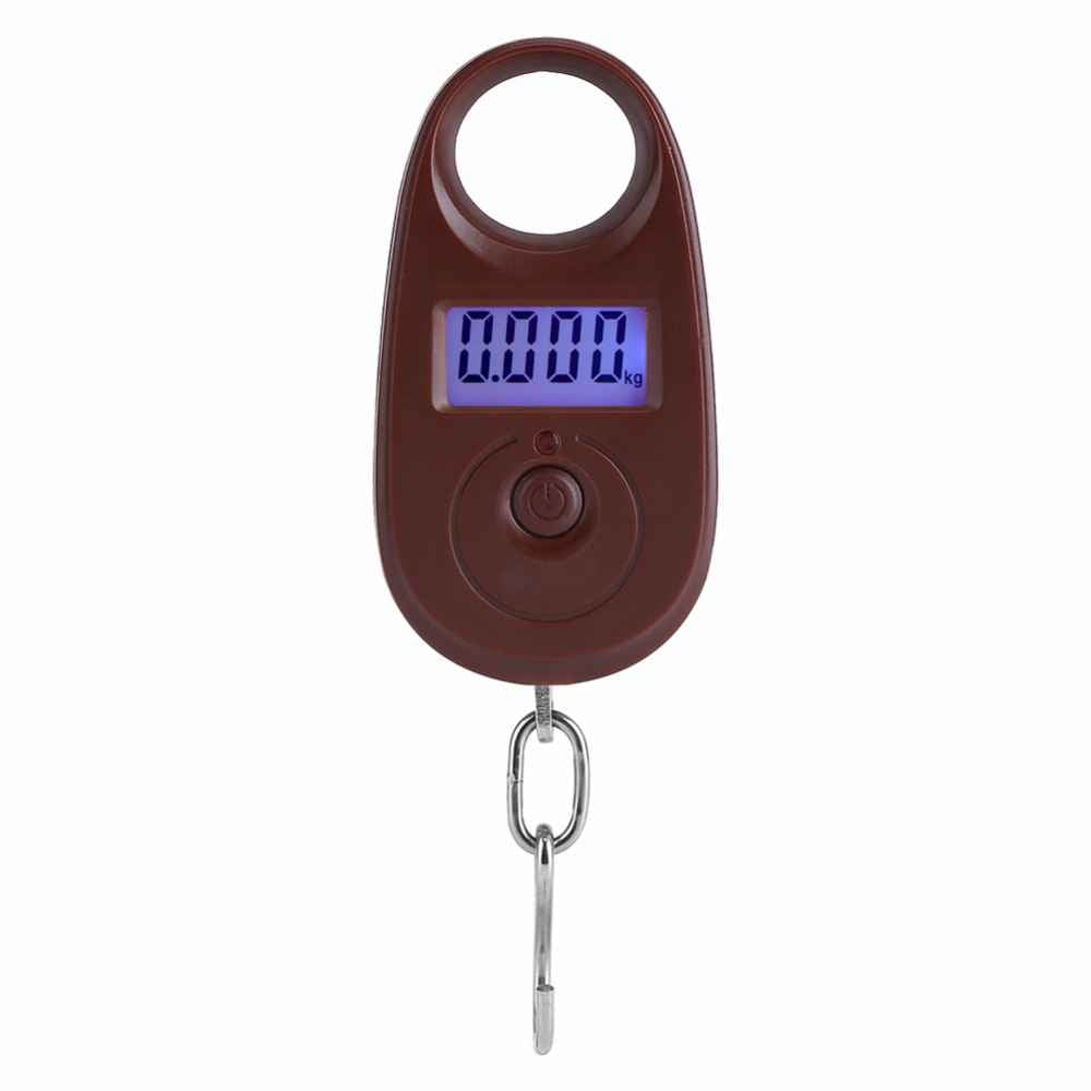 Aoanydony 25kg*5g Mini Digital Scale Electronic Hanging Luggage Scale
