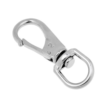 4 Inch Spring Snap Hooks - 304 Stainless Steel Quick Links For Boating & Heavy Duty Use, 2 Pack
