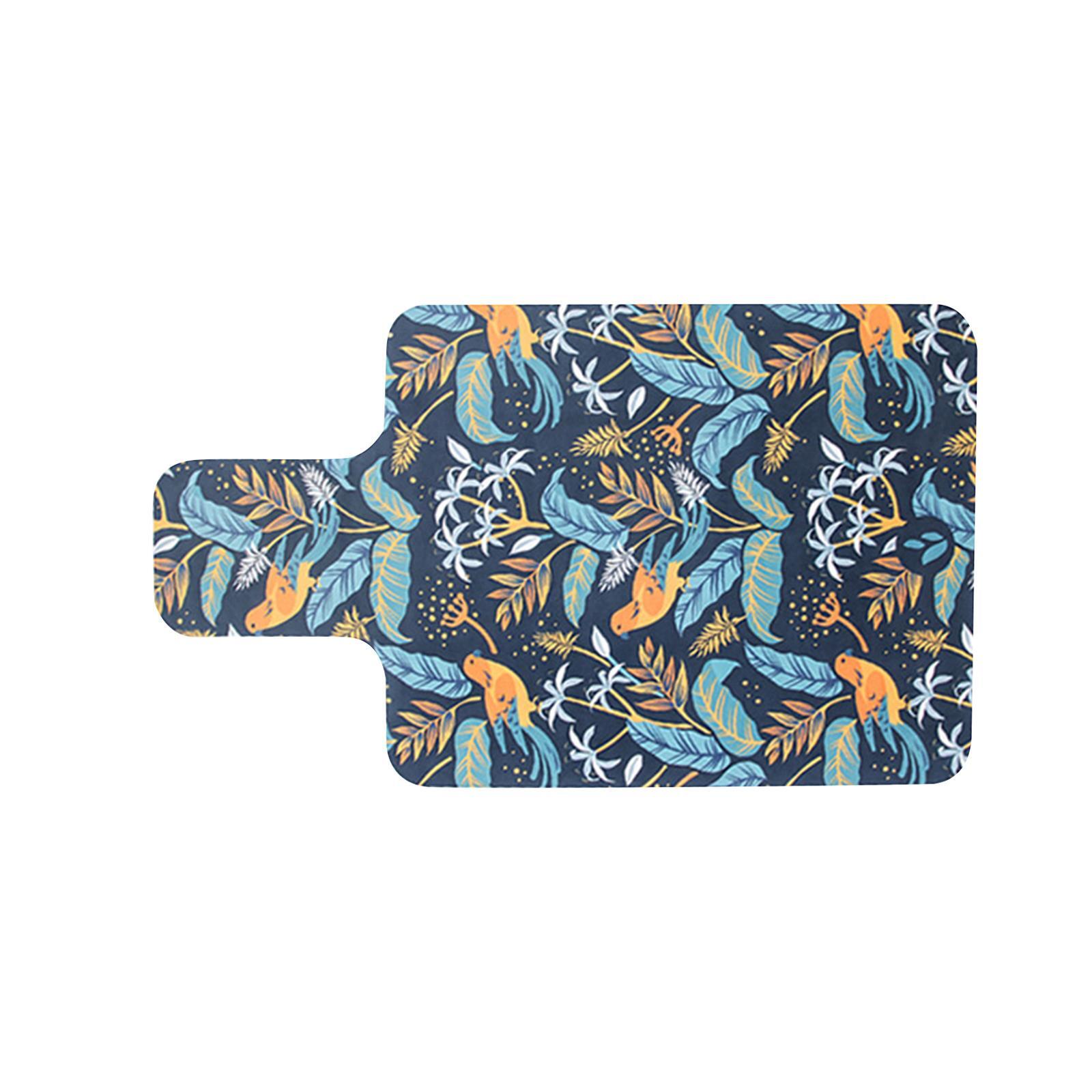 Oshhni Pilates Reformer Mat - Suede Rubber Non-Slip Cover For Reformer Machines