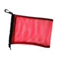 thumbnail image 1 of Aoanydony Dive Swimming Drawstring Mesh Bag Storage for Diving Snorkel Gear Red 9 Inch x 6.5 Inch, 1 of 5