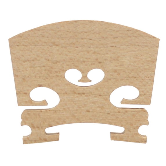 Aoanydony Durable Maple Violin Bridge Musical Instrument Accessory Violin Parts 1/4