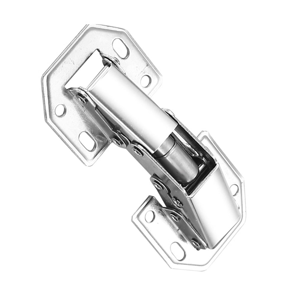 Aoanydony Hydraulic Door Hinge Portable PunchFree 90 Degree Kitchen