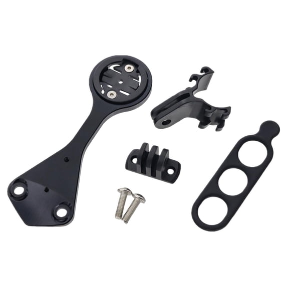Aoanydony Out Front Mount for Bike Computer Cycling Stem Holder Camera Bracket Alloy Length 120mm