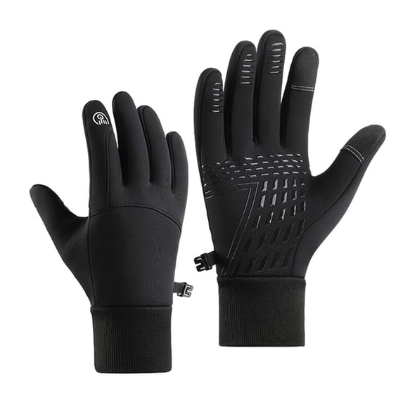 Aoanydony Polyurethane Winter Gloves For Unmatched Warmth And Touch Sensitivity Touch Screen Gloves Windproof Black M