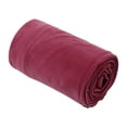 thumbnail image 1 of Aoanydony Soft Fleece Sleeping Bag Liner Business Backpacking Thermal Camping Blanket Deep Red 180 x 80cm, 1 of 6