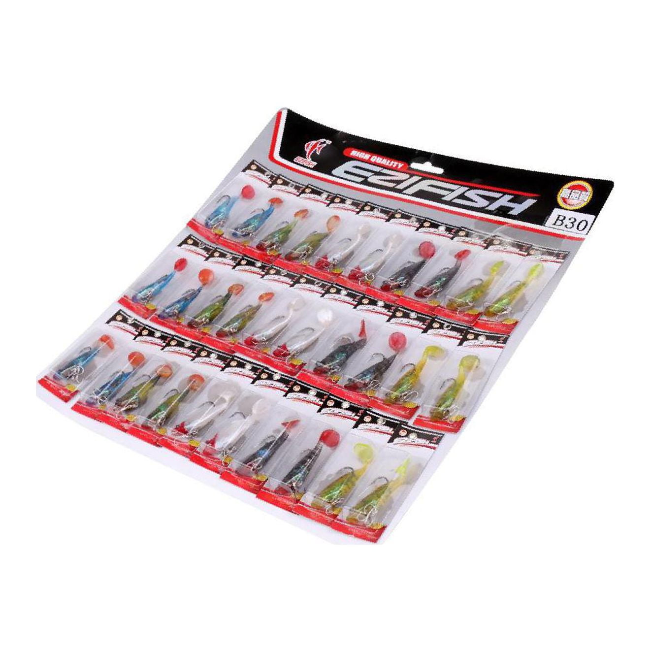 Aoanydony Swim Shad Bass Crank Swim Bait Soft Lures Silicone Fishing ...