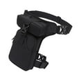 thumbnail image 1 of Aoanydony Waist Leg Pouch Bag for Hiking Climbing Casual Daypack Stylish Black 28 x 13 x 38cm, 1 of 6