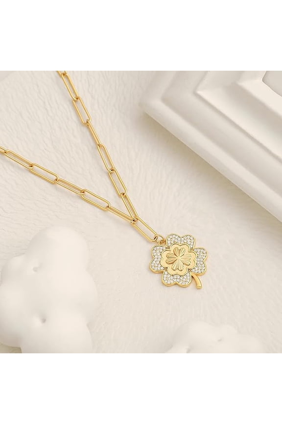 18k Gold Plated Chain Choker Dainty Turquoise Beads Bar Necklace for Women Handmade Gemstone Jewelry for Mother's Day