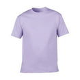 thumbnail image 1 of Aobny Basic Womens Tops Trendy Purple Sports T-shirts Crew Neck Workout Short Sleeve Womens Trendy Tops,XL, 1 of 4