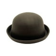 thumbnail image 1 of Aobny Brown Trendy Womens Hats Vintage Cotton Dressy Solid Cloche Cozy Hats for Women Outing, 1 of 2