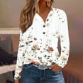 thumbnail image 1 of Aobny Cute Summer Tops for Women Flowers White Eyelet Hoodie Long Sleeve Hooded Workout Tops, 1 of 5