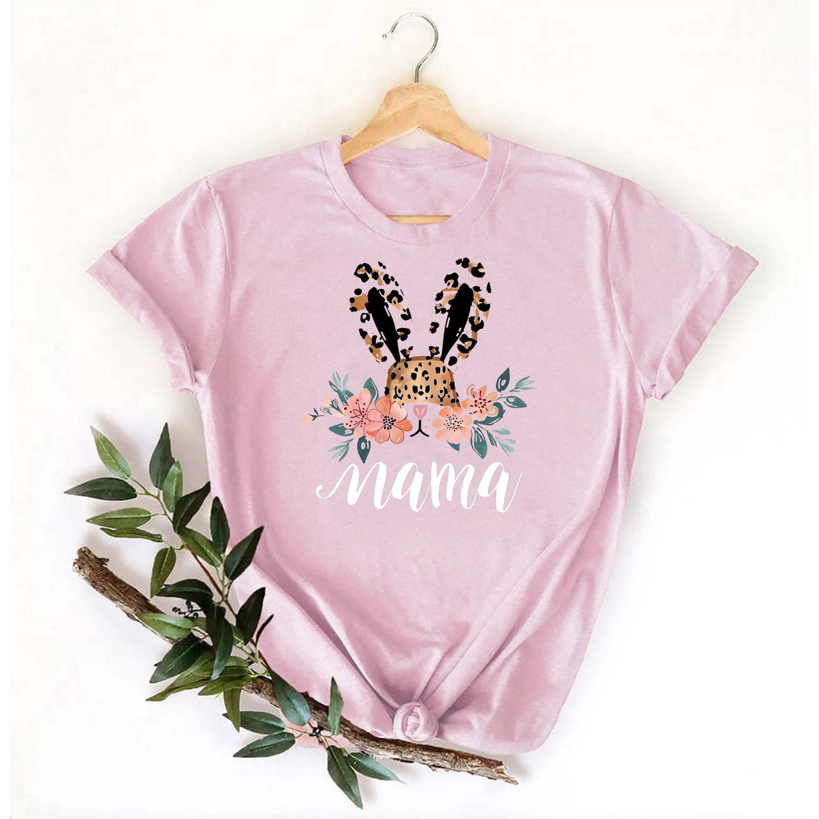 Cute Easter Bunny T-Shirt For Women - 'Oh For Doads Sake' Funny Spring Teacher Tee, Short Sleeve