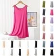 thumbnail image 1 of Aobny Flowy Sleeveless Nightgown for Woman Purple Plaid Short Crew Neck Sexy Nightgowns for Women,Women's, 1 of 9