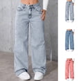 thumbnail image 1 of Aobny Jeans for Women Gray Colored Baggy Denim Jeans Full High Waisted Boyfriend Quick Dry Pants Women, 1 of 8